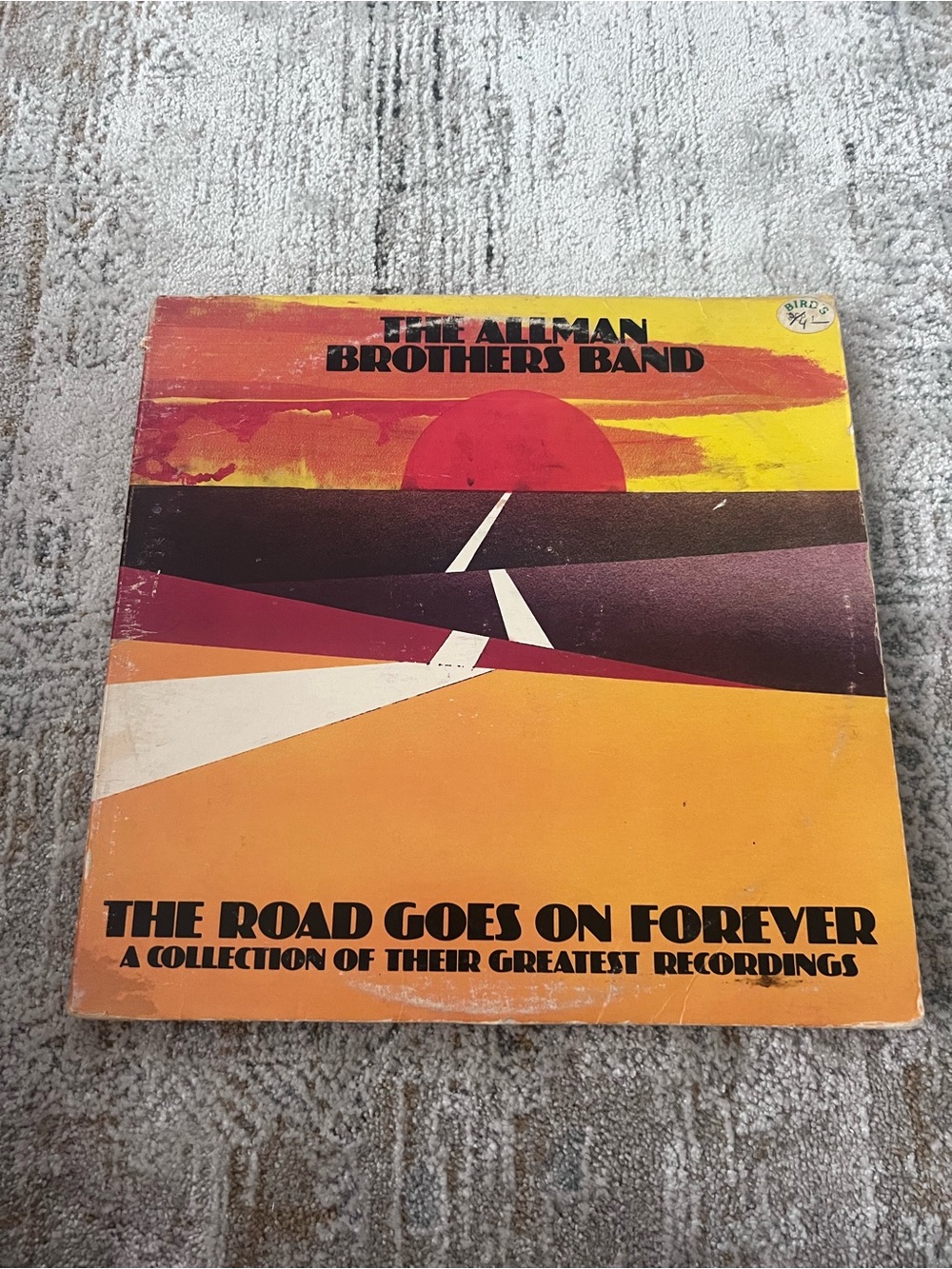 'ALLMAN BROTHERS BAND "The Road Goes on Forever" 1975 Capricorn Classic Rock